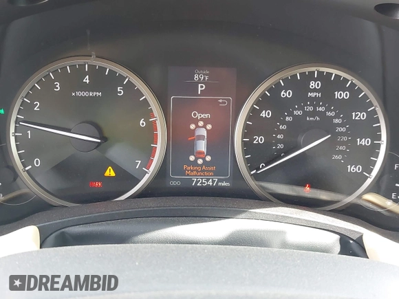 2015 Lexus NX 200t with VIN JTJYARBZ9F2002355, listed as a IAAI auction lot 42234175 with 72,547 mi miles and . Bid and sale history available at DreamBid. Image 7.