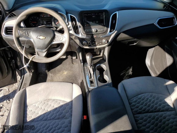 2019 Chevrolet Equinox LS with VIN 3GNAXHEV0KS523668, listed as a Copart auction lot 46290305 with 109,341 mi miles and Salvage Title. Bid and sale history available at carsss.com. Image 8.