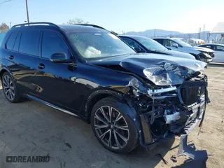2022 BMW X7 xDrive40i with VIN 5UXCW2C09N9K56397, listed as a IAAI auction lot 41794976 with 44,221 mi miles. Bid and sale history available at carsss.com. Image 1.