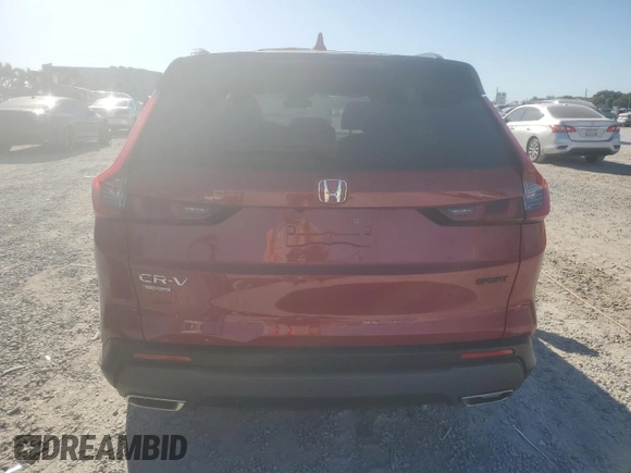 2024 Honda CR-V Sport-L with VIN 7FARS5H86RE015193, listed as a Copart auction lot 48679275 with 13,719 mi miles and Salvage Title. Bid and sale history available at DreamBid. Image 6.