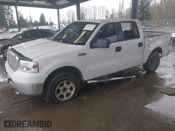 2007 Ford F-150 XLT with VIN 1FTPW14V87FA17113, listed as a IAAI auction lot 41862140 with 396,701 mi miles. Bid and sale history available at carsss.com. Image 17.
