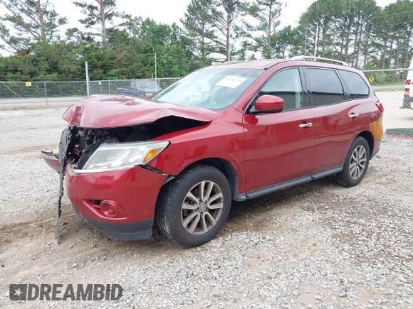 2016 Nissan Pathfinder SV with VIN 5N1AR2MM2GC629654, listed as a IAAI auction lot 42170119 with 121,000 mi miles and . Bid and sale history available at DreamBid. Image 17.