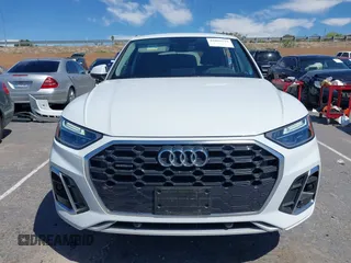 2022 Audi Q5 S line Premium with VIN WA1GAAFY0N2012590, listed as a IAAI auction lot 42004119 with 35,843 mi miles. Bid and sale history available at carsss.com. Image 13.
