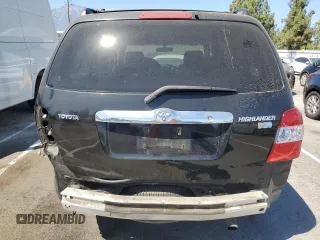 2006 Toyota Highlander Hybrid with VIN JTEDW21A360016359, listed as a Copart auction lot 68872664 with 195,906 mi miles and Salvage Title. Bid and sale history available at carsss.com. Image 6.