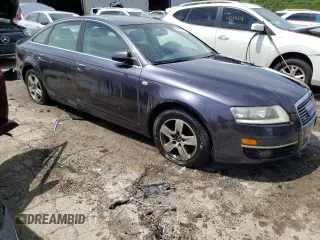 2005 Audi A6 with VIN WAUDG74F85N102609, listed as a Copart auction lot 59572414 with 174,527 mi miles and Salvage Title. Bid and sale history available at carsss.com. Image 4.