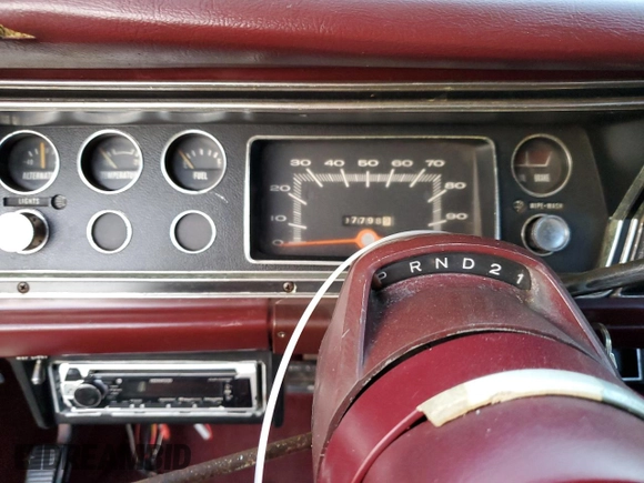 1976 Dodge Dart z VIN LH23C6G145091, wystawiony jako Copart lot #83053324 z przebiegiem 97 798 mil mil oraz Szkoda całkowita • Salvage title. Historia ofert i sprzedaży dostępna na DreamBid. Obrazek 9.