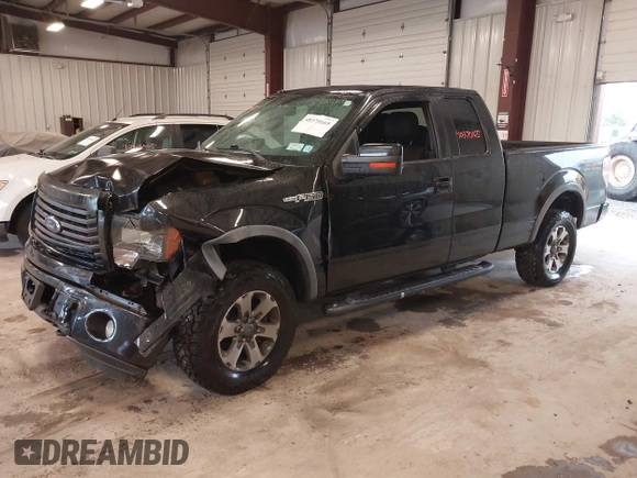 2012 Ford F-150 XL with VIN 1FTFX1EF8CFA73434, listed as a IAAI auction lot 40370165 with 128,733 mi miles. Bid and sale history available at carsss.com. Image 17.