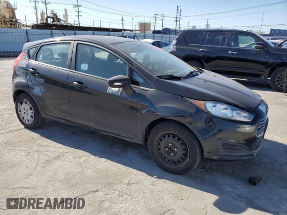 2015 Ford Fiesta S with VIN 3FADP4TJ3FM203565, listed as a Copart auction lot 44848885 with 122,248 mi miles and Salvage title. Bid and sale history available at DreamBid. Image 4.