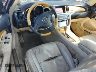 2003 Lexus SC with VIN JTHFN48Y530045385, listed as a Copart auction lot 72208434 with 211,684 mi miles and Salvage Title. Bid and sale history available at carsss.com. Image 8.