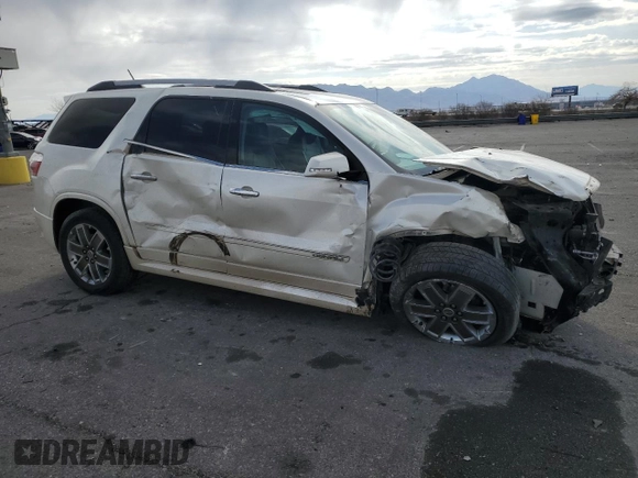 2011 GMC Acadia Denali with VIN 1GKKVTED4BJ221805, listed as a Copart auction lot 42036895 with 198,561 mi miles and Salvage Title. Bid and sale history available at carsss.com. Image 4.