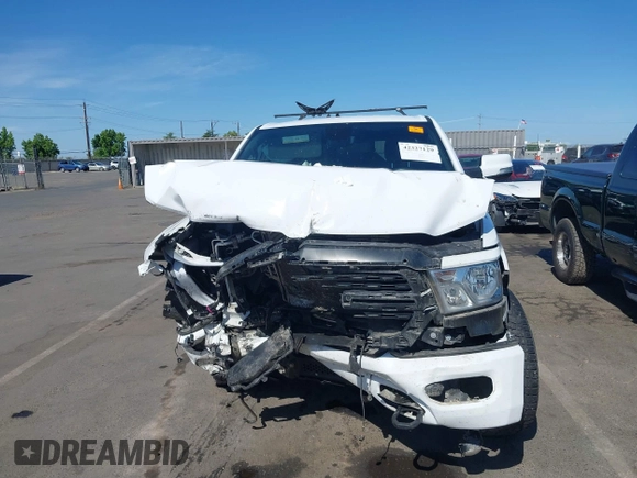 2022 Ram 1500 Big Horn with VIN 1C6SRFBT9NN397346, listed as a IAAI auction lot 42327129 with Not provided miles and . Bid and sale history available at DreamBid. Image 12.