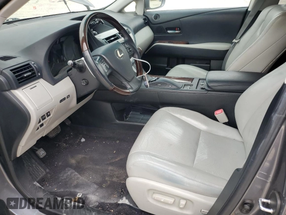 2012 Lexus RX 450h with VIN JTJZB1BA5C2006346, listed as a Copart auction lot 86299484 with 160,696 mi miles and Salvage title. Bid and sale history available at DreamBid. Image 7.