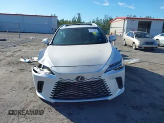 2024 Lexus RX 350h with VIN 2T2BBMCA9RC057830, listed as a IAAI auction lot 41423283 with 5,522 mi miles and . Bid and sale history available at DreamBid. Image 12.