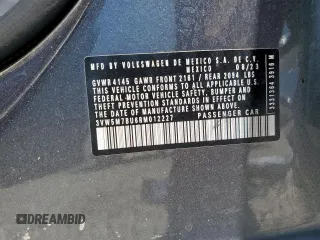 2024 Volkswagen Jetta S z VIN 3VW5M7BU6RM012227, wystawiony jako Copart lot #57877675 z przebiegiem Nie podano mil oraz Czysty tytuł • Clean title. Historia ofert i sprzedaży dostępna na DreamBid. Obrazek 12.