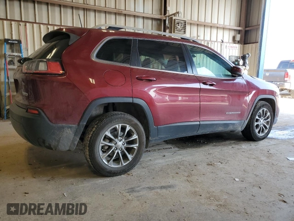 2019 Jeep Cherokee Latitude Plus z VIN 1C4PJLLB4KD307791, wystawiony jako Copart lot #54904595 z przebiegiem 62 943 mil mil oraz Szkoda całkowita • Salvage title. Historia ofert i sprzedaży dostępna na DreamBid. Obrazek 3.