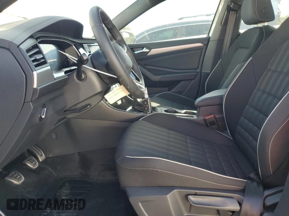 2024 Volkswagen Jetta Sport with VIN 3VWAM7BU8RM093732, listed as a Copart auction lot 44820755 with 7,547 mi miles and Salvage title. Bid and sale history available at DreamBid. Image 7.