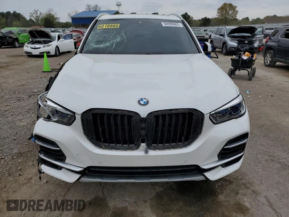 2022 BMW X5 xDrive40i with VIN 5UXCR6C01N9M26766, listed as a Copart auction lot 50990865 with 24,036 mi miles and Salvage Title. Bid and sale history available at DreamBid. Image 5.