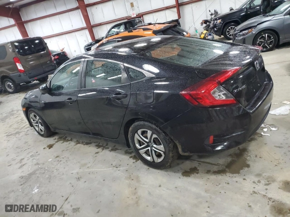 2017 Honda Civic Sedan LX with VIN 19XFC2F50HE027928, listed as a Copart auction lot 51855715 with 114,367 mi miles and Clean Title. Bid and sale history available at carsss.com. Image 2.