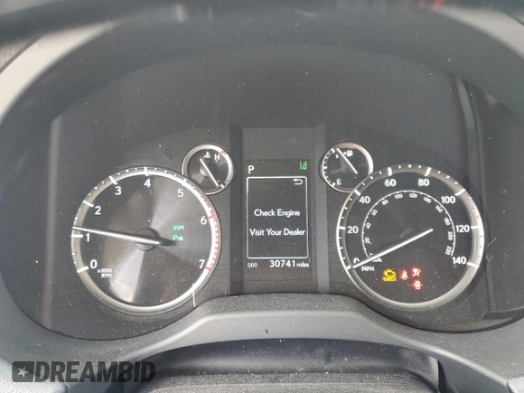 2023 Lexus GX 460 Premium with VIN JTJAM7BX6P5360217, listed as a Copart auction lot 57047215 with 30,741 mi miles and Salvage title. Bid and sale history available at DreamBid. Image 9.