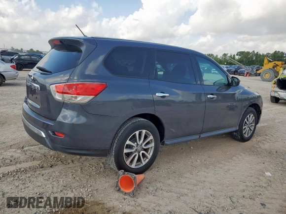 2013 Nissan Pathfinder S with VIN 5N1AR2MN1DC603471, listed as a Copart auction lot 61992725 with 126,343 mi miles and Clean title. Bid and sale history available at DreamBid. Image 3.