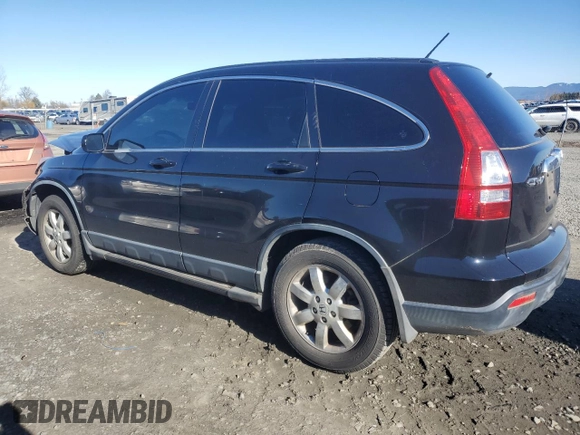 2008 Honda CR-V EX-L with VIN JHLRE48708C043932, listed as a Copart auction lot 44826485 with 98,496 mi miles and Salvage Title. Bid and sale history available at DreamBid. Image 2.