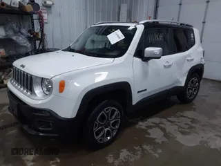 2017 Jeep Renegade Limited with VIN ZACCJBDB4HPG10586, listed as a IAAI auction lot 41410600 with 34,705 mi miles and . Bid and sale history available at DreamBid. Image 17.