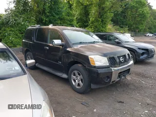 2007 Nissan Armada SE z VIN 5N1AA08C57N704008, wystawiony jako IAAI lot #42407631 z przebiegiem 140 690 mil mil oraz . Historia ofert i sprzedaży dostępna na DreamBid. Obrazek 1.