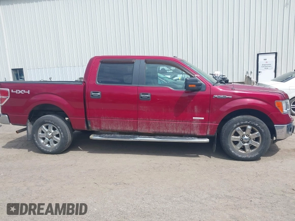 2013 Ford F-150 XL with VIN 1FTFW1ET7DFD87683, listed as a IAAI auction lot 42157395 with 185,649 mi miles. Bid and sale history available at carsss.com. Image 13.