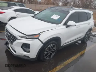 2019 Hyundai Santa Fe Ultimate with VIN 5NMS53AA2KH106648, listed as a IAAI auction lot 41179630 with 108,240 mi miles. Bid and sale history available at carsss.com. Image 17.