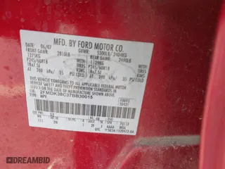 2007 Ford Edge SEL with VIN 2FMDK38C37BB30015, listed as a IAAI auction lot 41773823 with 211,621 mi miles. Bid and sale history available at carsss.com. Image 9.