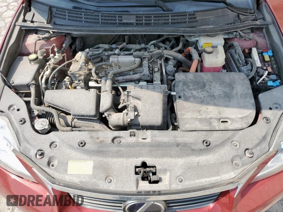 2011 Lexus CT 200h with VIN JTHKD5BHXB2004804, listed as a Copart auction lot 57297305 with 184,800 mi miles and Clean title. Bid and sale history available at DreamBid. Image 11.