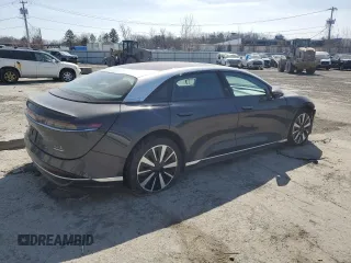 2023 Lucid Air Touring with VIN 50EA1TEA3PA003219, listed as a Copart auction lot 48947255 with 24,349 mi miles and Salvage Title. Bid and sale history available at carsss.com. Image 3.