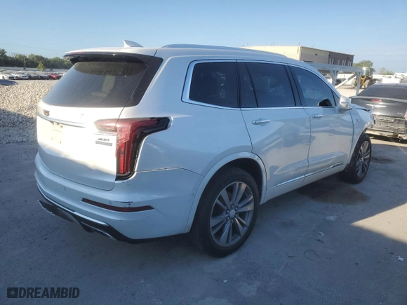 2020 Cadillac XT6 FWD Premium Luxury with VIN 1GYKPCRS9LZ107178, listed as a Copart auction lot 72359154 with 154,427 mi miles and Non Repairable. Bid and sale history available at carsss.com. Image 3.
