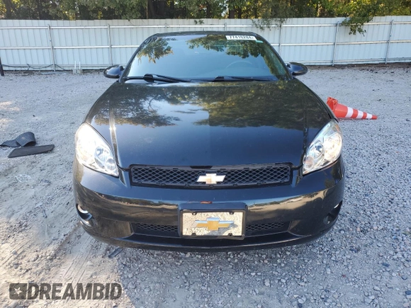 2006 Chevrolet Monte Carlo SS with VIN 2G1WL15C569370054, listed as a Copart auction lot 77416284 with 143,299 mi miles and Clean Title. Bid and sale history available at carsss.com. Image 5.