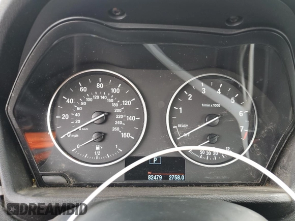2017 BMW X1 sDrive28i with VIN WBXHU7C39H5H37756, listed as a Copart auction lot 50769975 with 82,479 mi miles and Salvage Title. Bid and sale history available at carsss.com. Image 9.