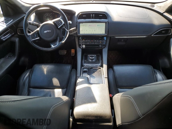 2019 Jaguar F-Pace S with VIN SADCM2FV9KA353502, listed as a Copart auction lot 46871175 with 89,000 mi miles and Salvage Title. Bid and sale history available at DreamBid. Image 8.