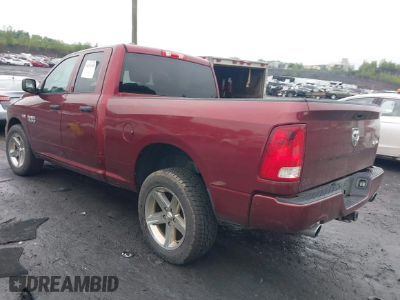 2016 Ram 1500 Express with VIN 1C6RR7FT1GS335801, listed as a IAAI auction lot 42535450 with 86,641 mi miles and . Bid and sale history available at DreamBid. Image 3.