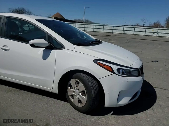 2017 Kia Forte LX with VIN 3KPFK4A78HE075975, listed as a Copart auction lot 50063705 with 124,154 mi miles and Salvage Title. Bid and sale history available at carsss.com. Image 11.