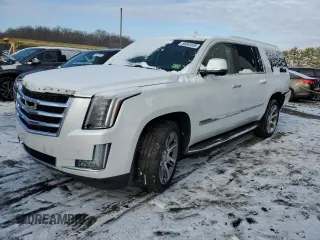 2016 Cadillac Escalade ESV Luxury Collection with VIN 1GYS4HKJ8GR372154, listed as a Copart auction lot 89042835 with 79,318 mi miles and Salvage title. Bid and sale history available at DreamBid. Image 1.