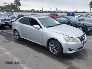 2007 Lexus IS 250 z VIN JTHBK262675034687, wystawiony jako IAAI lot #42211144 z przebiegiem 185 706 mil mil oraz . Historia ofert i sprzedaży dostępna na DreamBid. Obrazek 1.