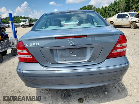 2006 Mercedes-Benz C 280 Luxury z VIN WDBRF54H16A902788, wystawiony jako Copart lot #64110175 z przebiegiem 62 924 mil mil oraz Czysty tytuł • Clean title. Historia ofert i sprzedaży dostępna na DreamBid. Obrazek 6.