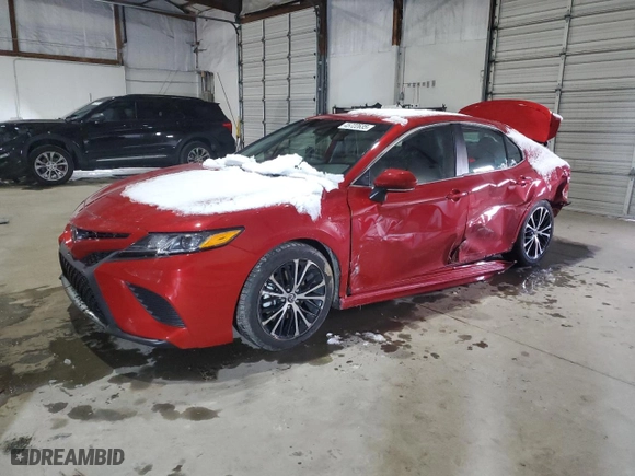 2020 Toyota Camry SE with VIN 4T1M11AK4LU303277, listed as a Copart auction lot 45722635 with 42,500 mi miles and Salvage Title. Bid and sale history available at carsss.com. Image 1.