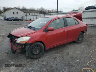 2009 Toyota Yaris with VIN JTDBT903091298264, listed as a Copart auction lot 50468965 with 187,199 mi miles and Salvage Title. Bid and sale history available at carsss.com. Image 1.
