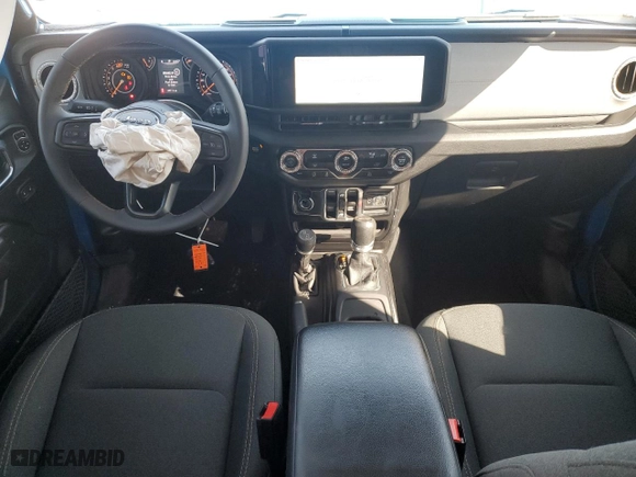 2024 Jeep Wrangler Willys with VIN 1C4PJXDNXRW123485, listed as a Copart auction lot 45659125 with 25,111 mi miles and Salvage Title. Bid and sale history available at carsss.com. Image 8.