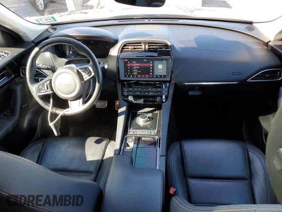 2019 Jaguar F-Pace 25t Prestige with VIN SADCK2FX5KA351866, listed as a Copart auction lot 50012205 with 51,464 mi miles and Salvage Title. Bid and sale history available at DreamBid. Image 8.