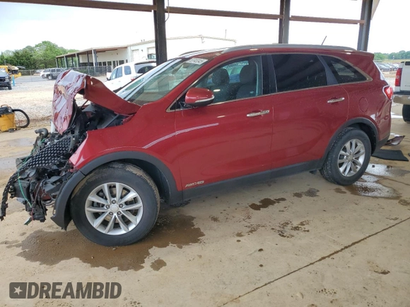 2016 Kia Sorento LX with VIN 5XYPGDA53GG094861, listed as a Copart auction lot 53748345 with 122,734 mi miles and Salvage title. Bid and sale history available at DreamBid. Image 1.