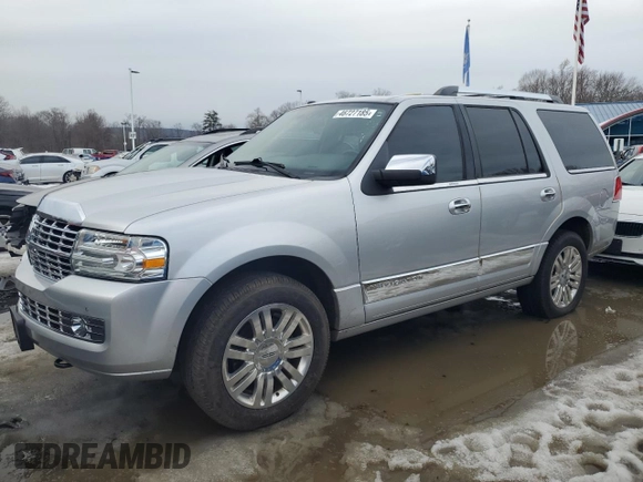2012 Lincoln Navigator z VIN 5LMJJ2J59CEL03429, wystawiony jako Copart lot #46727185 z przebiegiem 185 017 mil mil oraz Czysty tytuł • Clean title. Historia ofert i sprzedaży dostępna na DreamBid. Obrazek 1.