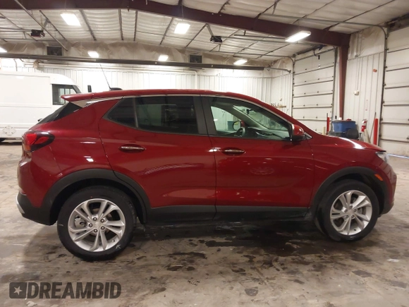 2021 Buick Encore GX Preferred with VIN KL4MMCSL3MB057859, listed as a IAAI auction lot 42646632 with 33,512 mi miles and . Bid and sale history available at DreamBid. Image 14.