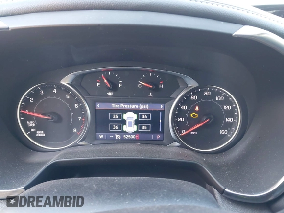 2023 Chevrolet Blazer LT with VIN 3GNKBJRSXPS162712, listed as a IAAI auction lot 42056878 with 52,500 mi miles and . Bid and sale history available at DreamBid. Image 7.
