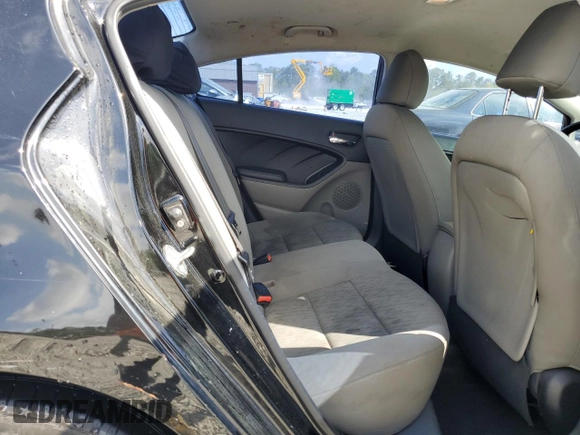 2016 Kia Forte LX with VIN KNAFK4A62G5466151, listed as a Copart auction lot 51963325 with 127,851 mi miles and Salvage Title. Bid and sale history available at carsss.com. Image 10.